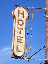 Old Hotel Sign