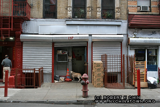 137 Eldridge St. New York, NY.